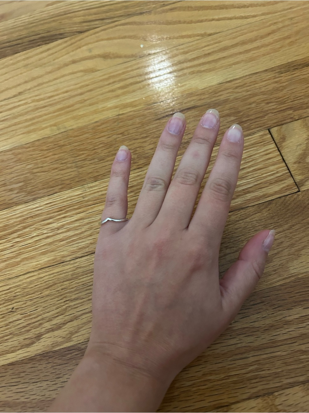 Pandora Silver Wave Ring - Silver